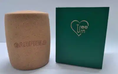 Cat Memorial Ceremony with Biodegradable Urn