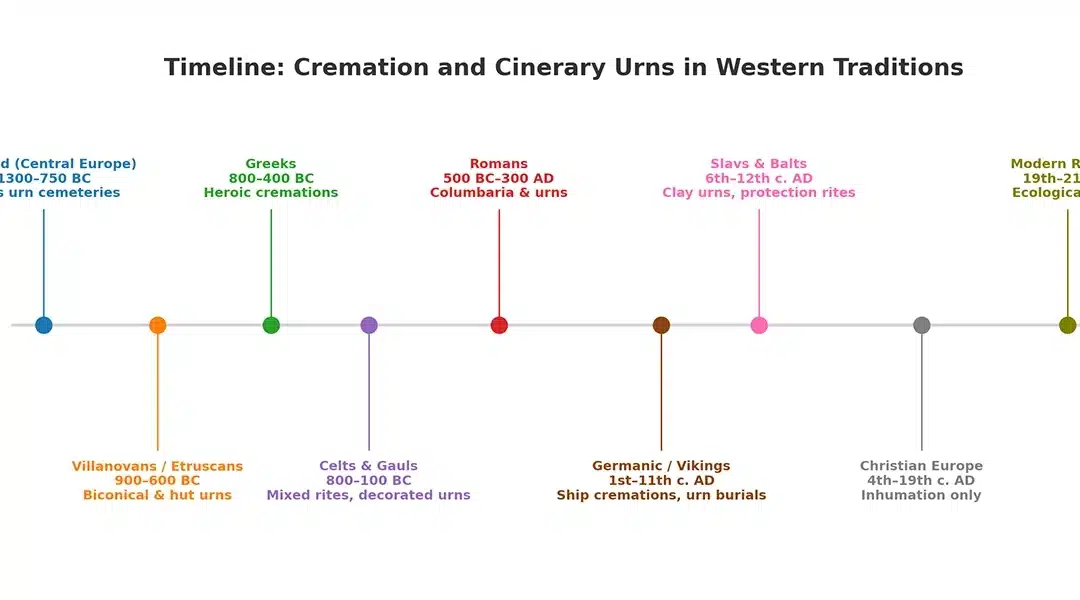 Cremation and Funerary Urns in Western Traditions