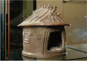 Villanovan cinerary urn etruscan culture